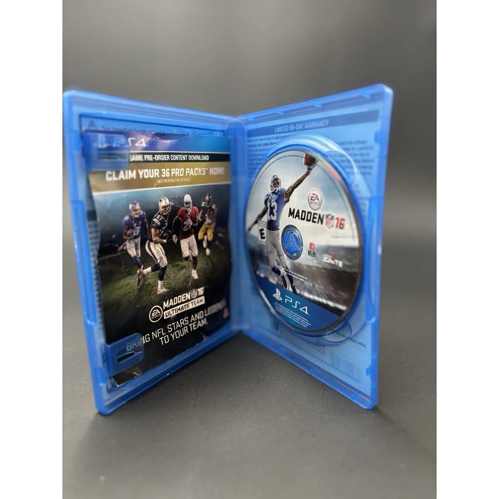 Madden 16 Deluxe & Madden 17 Franchise Edition PS4 Clean!